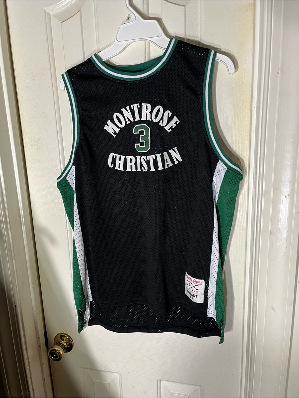 Kevin Durant 3 Montrose Christian size XL